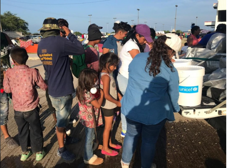 Unicef pide más albergues en México para migrantes