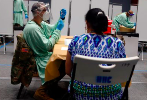 Puerto Rico  lidera vacunación global contra el Covid-19 aun con alerta
