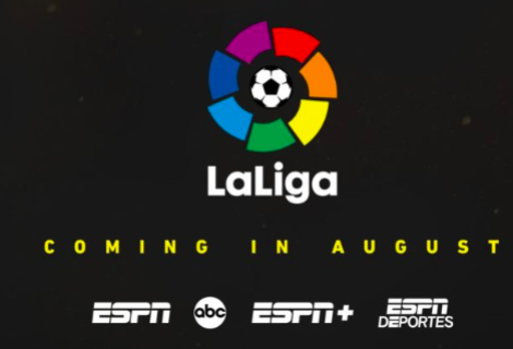 Acuerdo LaLiga-ESPN para la transmisión en EEUU durante ocho años