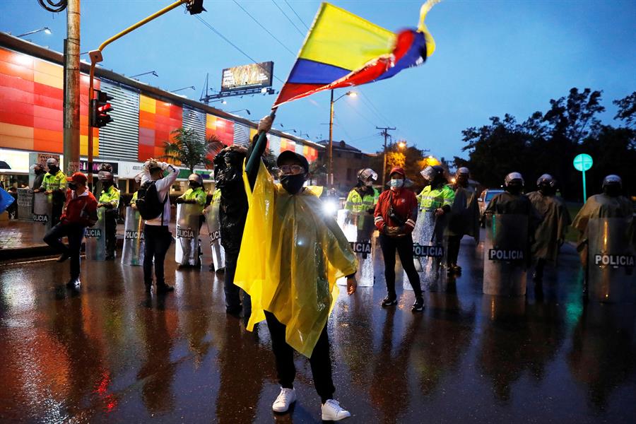 ONU denuncia un uso excesivo de la fuerza en Colombia