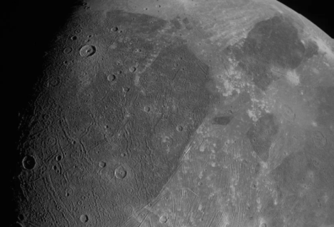 NASA reveló las dos primeras imágenes a luna gigante de Júpiter