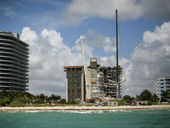 Qué pasará con la parte del edificio de Miami que no se derrumbó