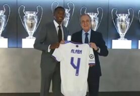 Alaba fue presentado en el Real Madrid