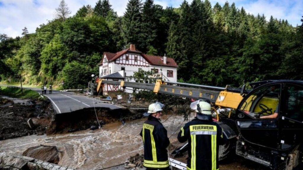 Inundaciones en Alemania y Bélgica dejan más de 120 muertos