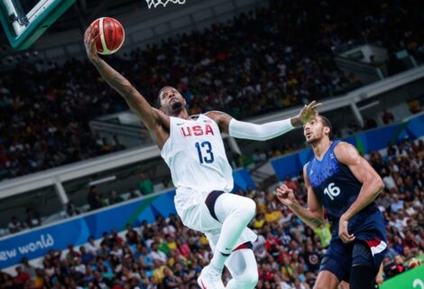 Estados Unidos y Francia jugarán la final de basket masculino