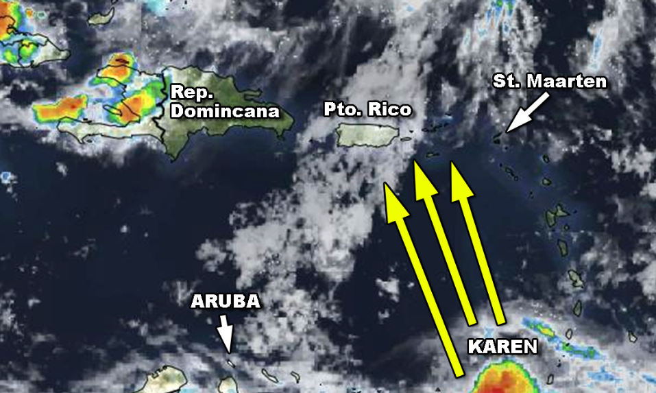 Alerta por tormenta tropical en Puerto Rico y otras islas