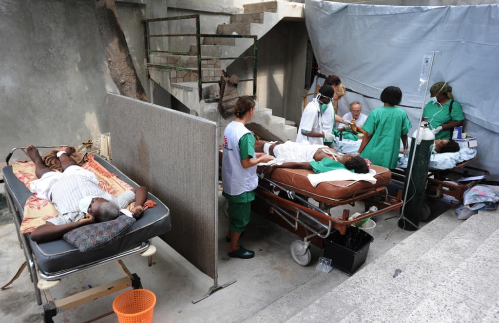 En Haití los hospitales se encuentran saturados
