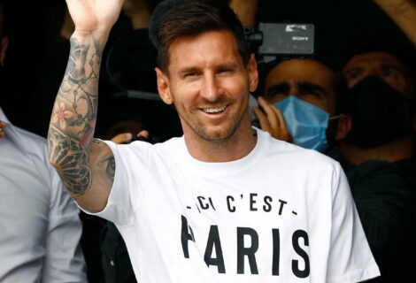 Messi llegó a París y ya es jugador del PSG