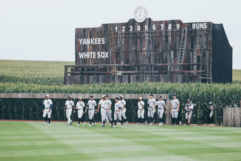 Los White Sox vencieron a los Yankees en «Field of Dreams»
