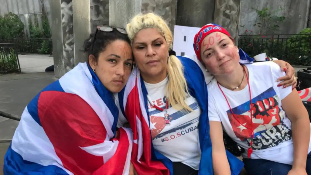 Cubanas en huelga de hambre ante la ONU