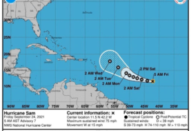 Depresión tropical 20 se forma en el Atlántico