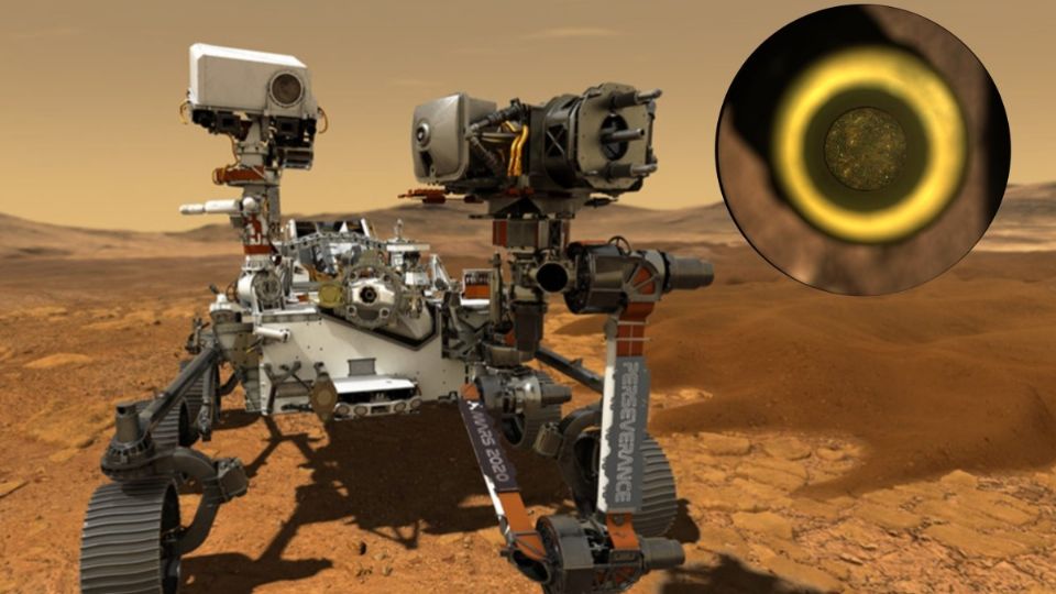 Rover Perseverance recoge la primera muestra de Marte