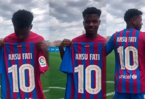 El "10" post Messi en el Barcelona lo llevará Ansu Fati