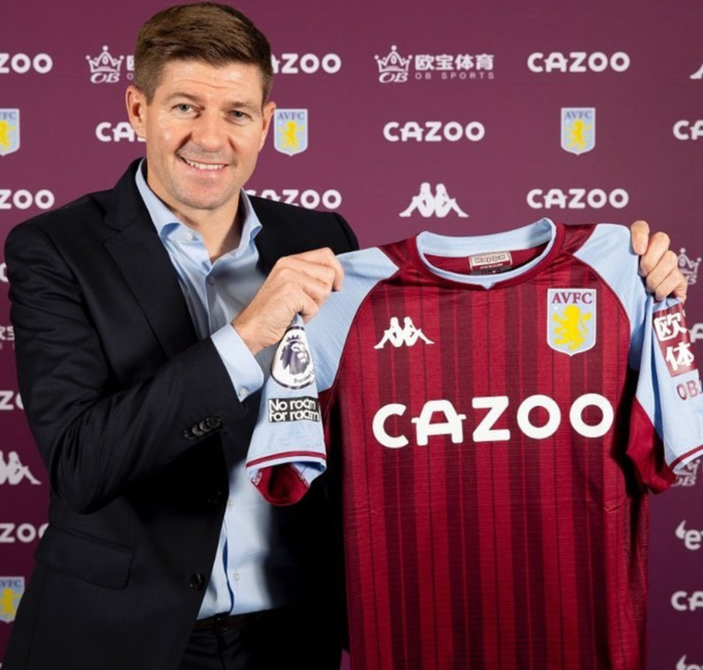 Steven Gerrard dirigirá al Aston Villa