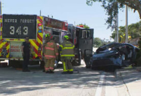 Policía de Miami busca a conductor que huyó luego de accidente