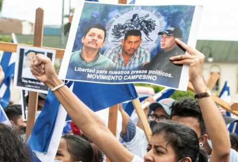Nicaragüenses exiliados en Miami exigen salida de Ortega
