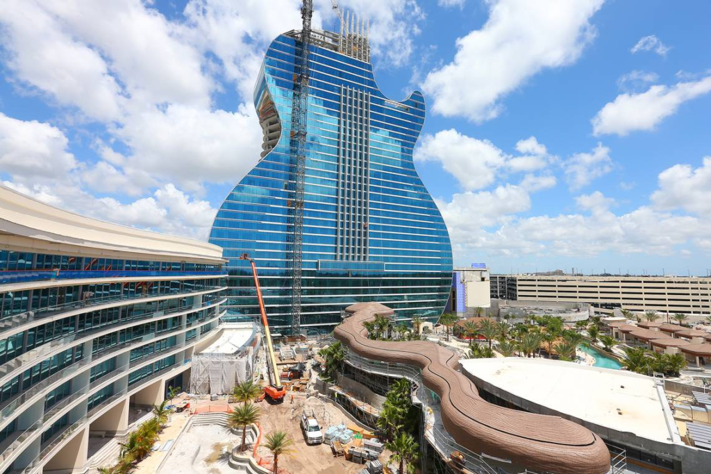 Hard Rock construirá en Las Vegas su hotel con forma de guitarra