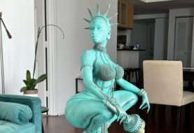 Nicki Minaj le dedicó un mensaje al cordobés la escultura