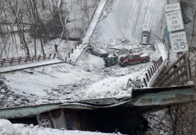 Al menos 10 heridos en el derrumbe de un puente de Pittsburgh