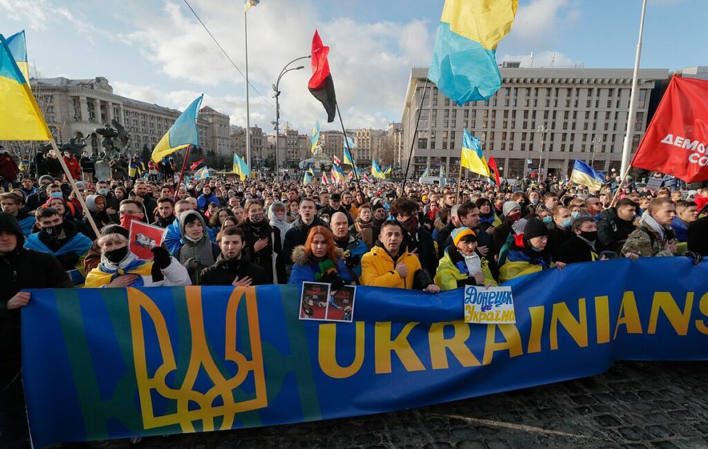 Comunidad ucraniana en EEUU se une para pedir paz