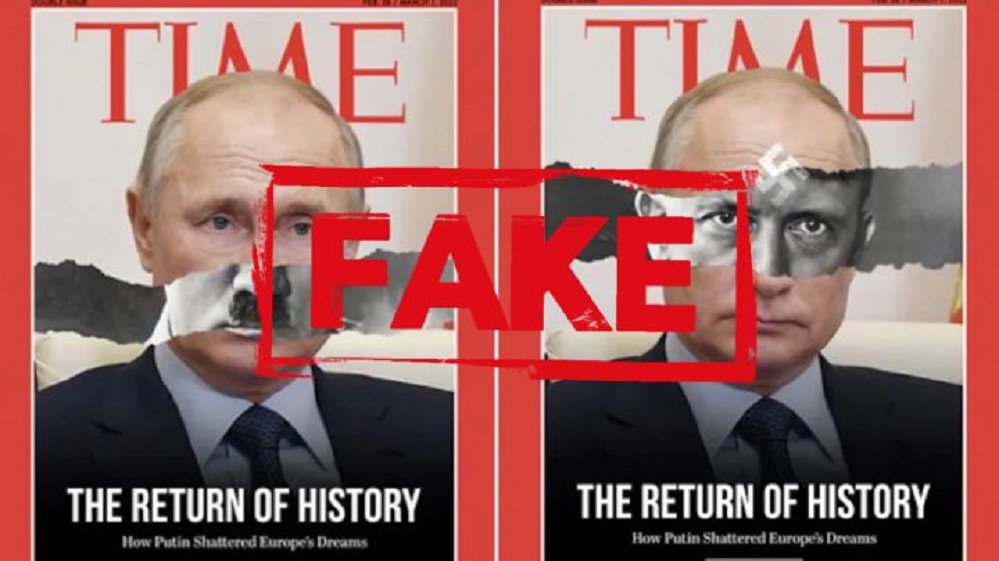 Portada del Time de Putin y Hitler es falsa