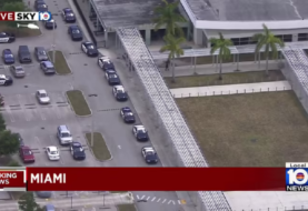 Fuerte presencia policial en escuela secundaria en Miami-Dade