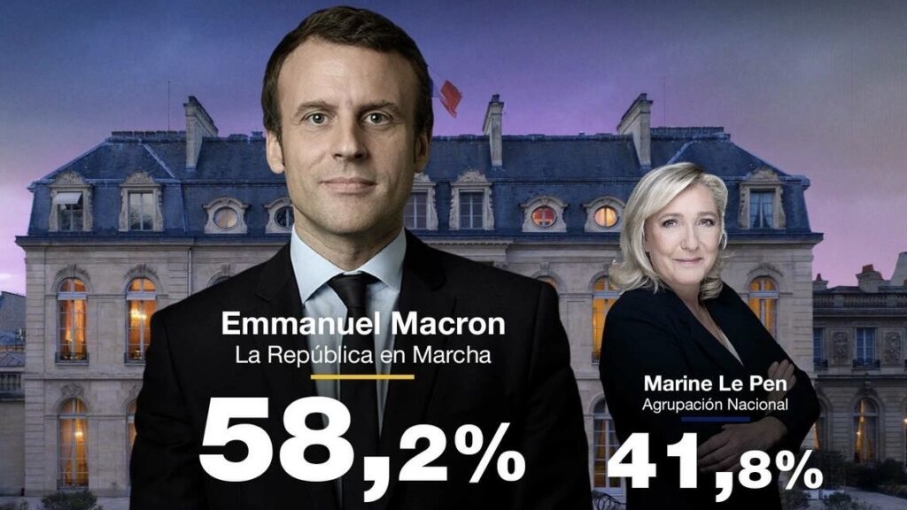 Macron es reelecto como presidente de Francia