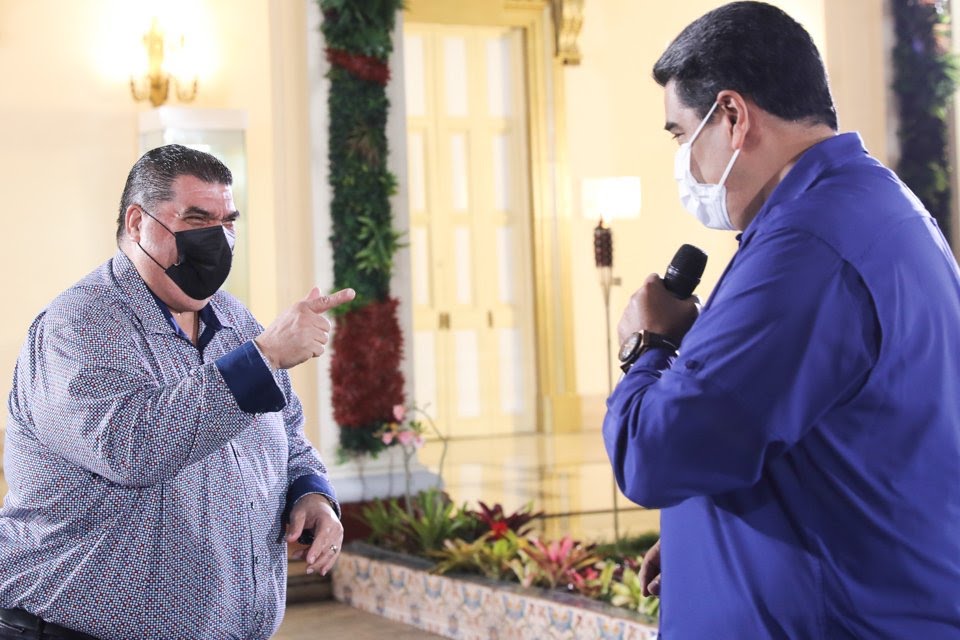 Salsero Maelo Ruiz se reunió con Nicolás Maduro