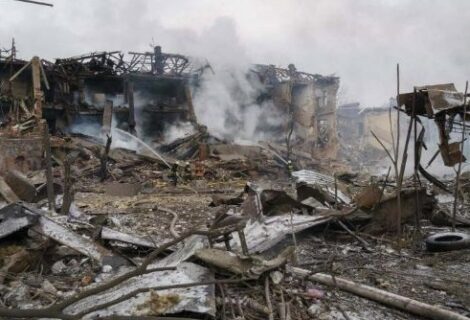 Aeropuerto de Dnipro fue destruido por bombardeos rusos