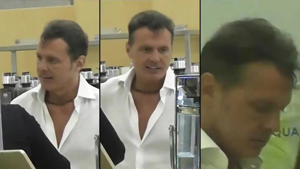 Luis Miguel reaparece rejuvenecido en un centro comercial de Miami