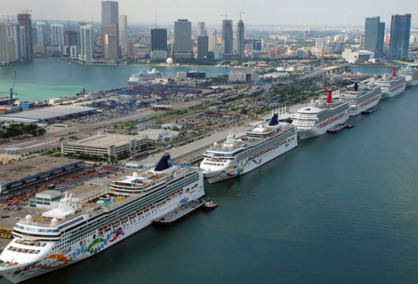 Cruceros podrán contar con suministro eléctricos en Miami
