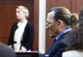 Amber Heard y Johnny Depp cruzaron miradas durante el juicio