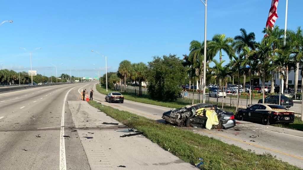 Cinco muertos y un herido en accidente de tránsito en Miami, Estados Unidos