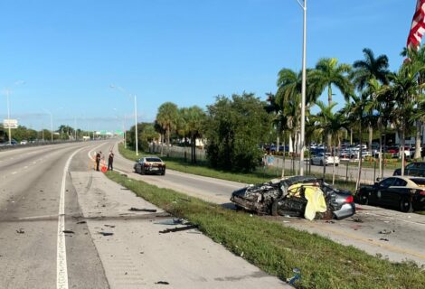 Cinco muertos y un herido en accidente de tránsito en Miami, Estados Unidos