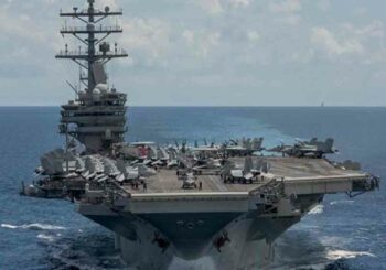 Pentágono ordenó que el portaaviones Ronald Reagan y los buques de escolta permanezcan frente a Taiwán