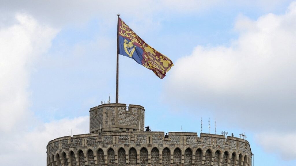 Un servicio religioso despidió a Isabel II en el castillo de Windsor