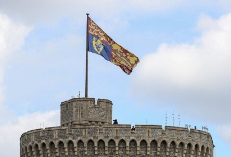 Un servicio religioso despidió a Isabel II en el castillo de Windsor