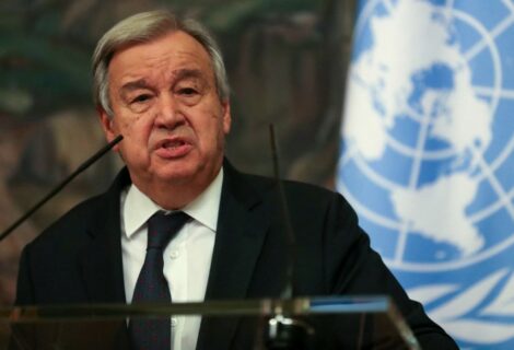 Jefe de la ONU condena bombardeo ruso en Ucrania