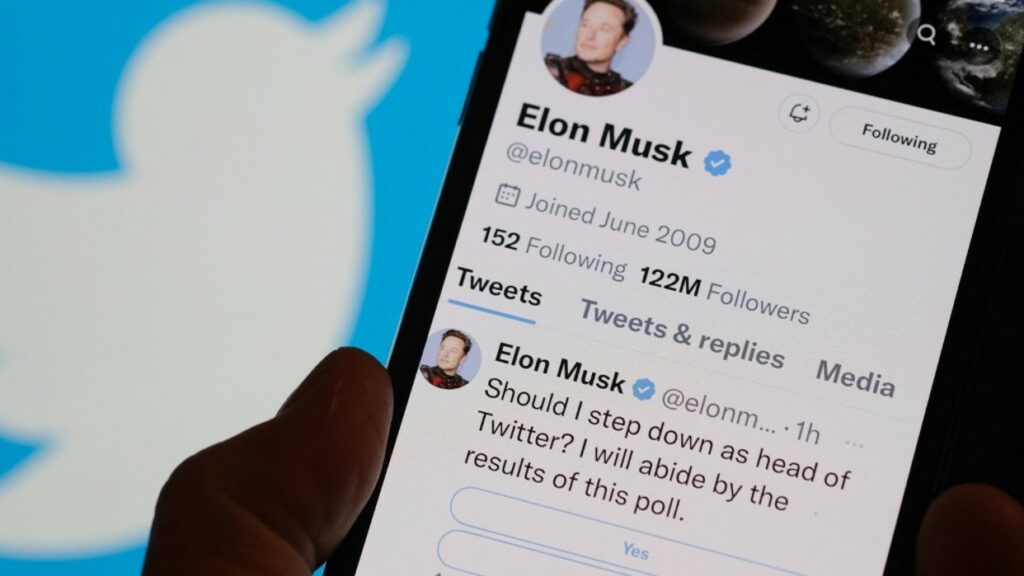 Usuarios de Twitter votan a favor de que Musk deje de dirigir la plataforma