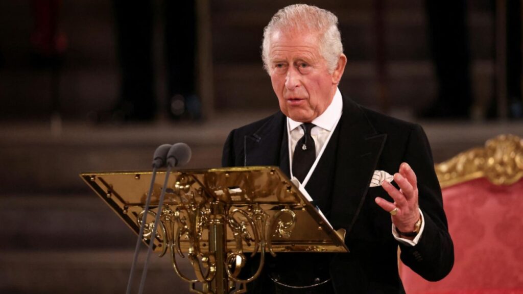 El rey Carlos III visitará el Parlamento británico el próximo miércoles