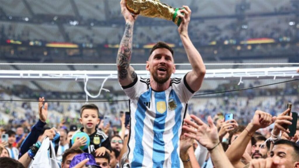 Imágenes de Lionel Messi celebrando el título se vuelve el post con más «me gusta» en la historia