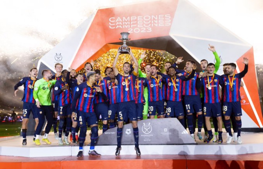 ¡Supercampeones! El Barcelona vence al Real Madrid y conquista el primer trofeo de 2023