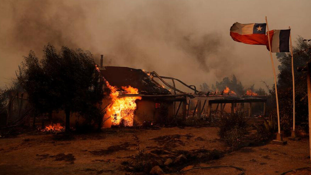 La Unión Europea se prepara para ayudar a Chile ante los incendios