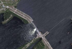 Destruyen la presa de Jersón, en Ucrania