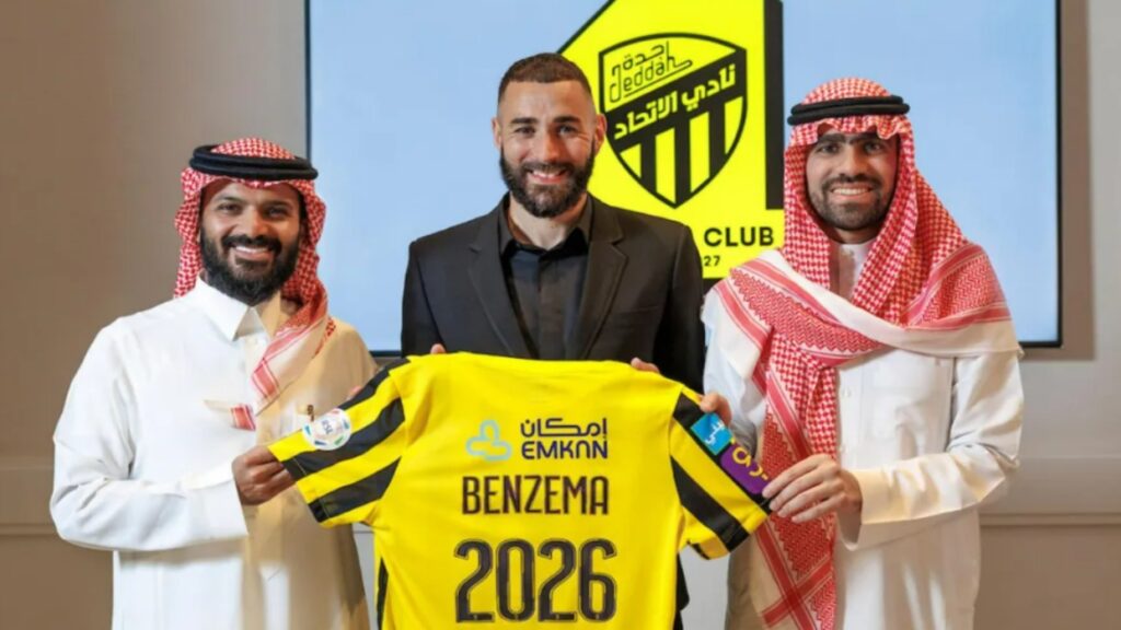 Karim Benzema es nuevo jugador del Al Ittihad de Arabia Saudita