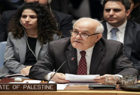 Palestina pide un alto al fuego en la ONU