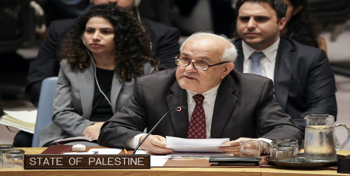 Palestina pide un alto al fuego en la ONU