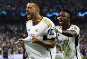 Los jugadores del Real Madrid celebran el pase a la final de la Champions en un restaurante