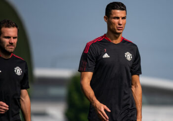 Cristiano ya entrenó con el Manchester United