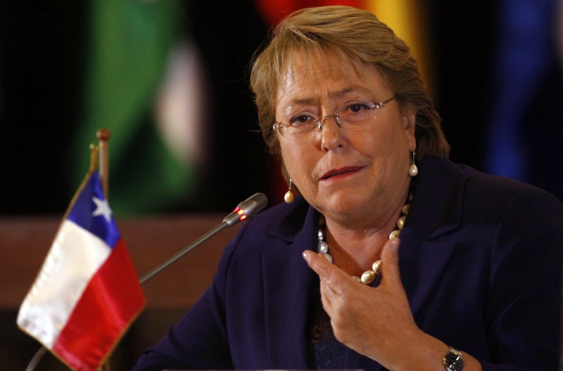 Bachelet cierra 2016 con apoyo promedio del 25 %, el peor de sus dos mandatos
